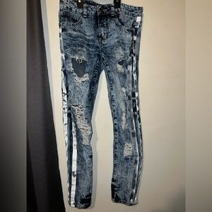 Boys skinny fit size 28/30 ripped and distressed look